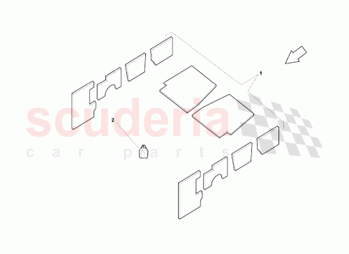 Part Diagram for Lamborghini 418863368F
