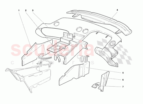 Part Diagram for Lamborghini 009914310