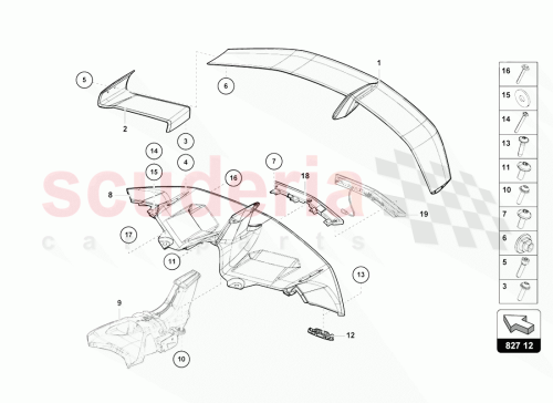 Part Diagram for Lamborghini 470803568