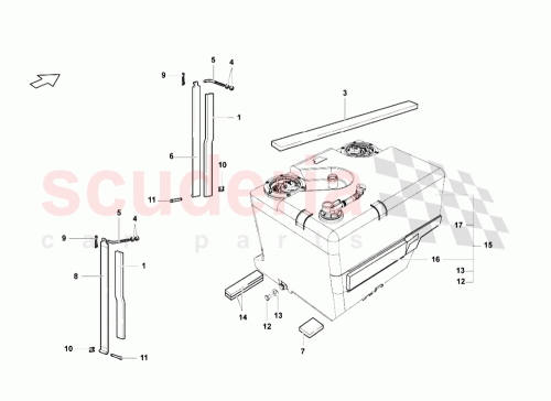 Part Diagram for Lamborghini N0126453