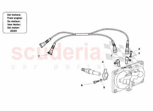 Part Diagram for Lamborghini 0061003980
