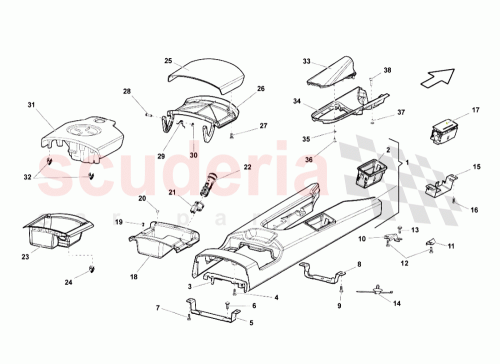 Part Diagram for Lamborghini N90356204