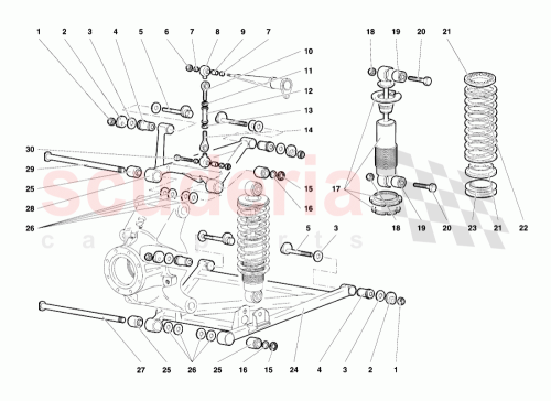 Part Diagram for Lamborghini 005135183