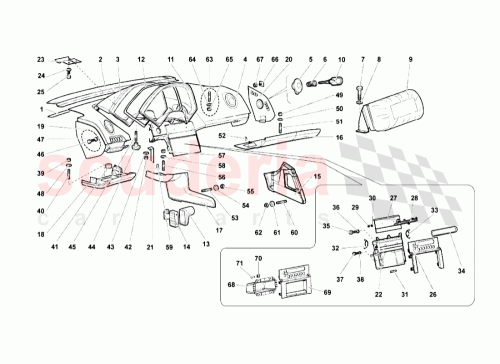 Part Diagram for Lamborghini 414854689B