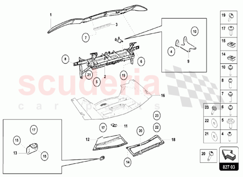 Part Diagram for Lamborghini 470853648B