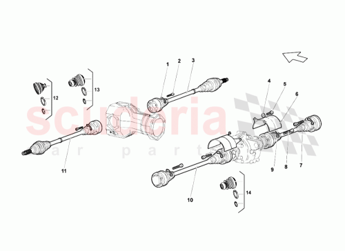 Part Diagram for Lamborghini 008700802