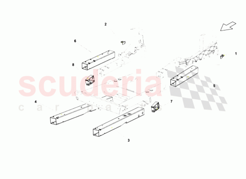 Part Diagram for Lamborghini 400806118A
