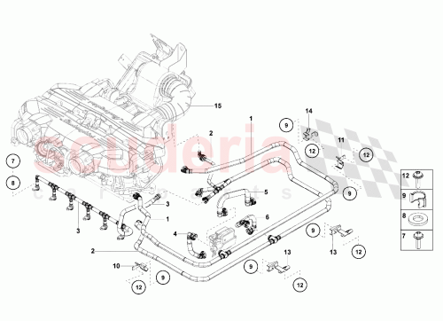Part Diagram for Lamborghini 470103235A