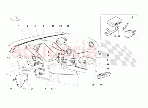 Part Diagram for Lamborghini N1100637