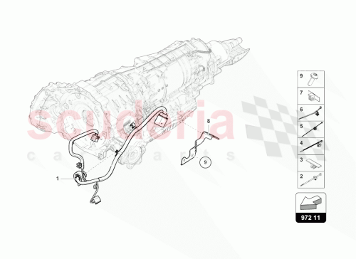 Part Diagram for Lamborghini 4M0971348H