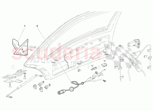 Part Diagram for Lamborghini 006132504