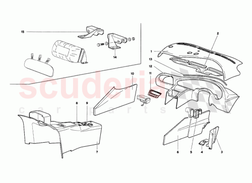 Part Diagram for Lamborghini 0024007190