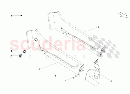 Part Diagram for Lamborghini 400854904H