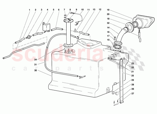 Part Diagram for Lamborghini 009490506