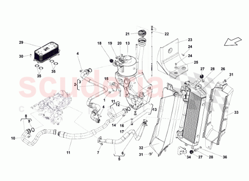 Part Diagram for Lamborghini 07L103485A