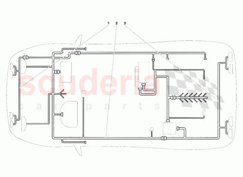 Part Diagram for Lamborghini 006135135