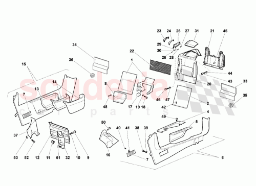 Part Diagram for Lamborghini 400867299