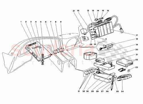 Part Diagram for Lamborghini 006036296