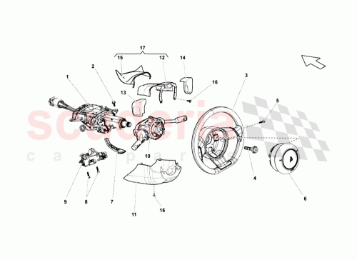 Part Diagram for Lamborghini 400419091BZ