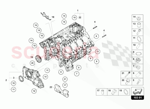 Part Diagram for Lamborghini N0138272
