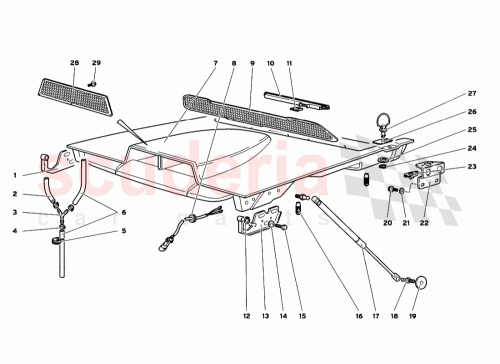 Part Diagram for Lamborghini 003230722