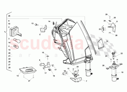 Part Diagram for Lamborghini 401941003J