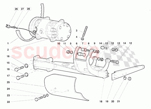 Part Diagram for Lamborghini 008101019