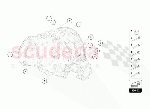 Part Diagram for Lamborghini N91129201