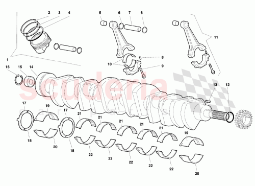 Part Diagram for Lamborghini 423400200