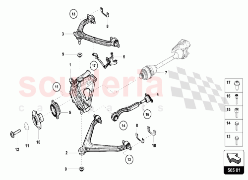 Part Diagram for Lamborghini N10660901