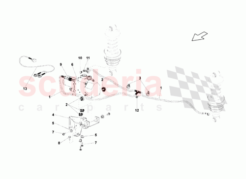 Part Diagram for Lamborghini 8Z0129734