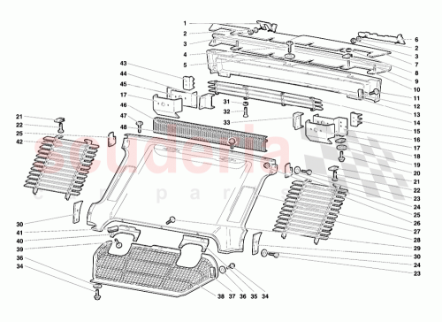 Part Diagram for Lamborghini 008700437