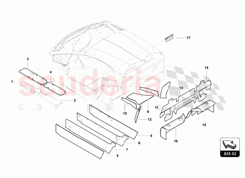 Part Diagram for Lamborghini 470863866