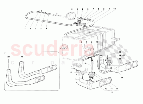 Part Diagram for Lamborghini 0044003943