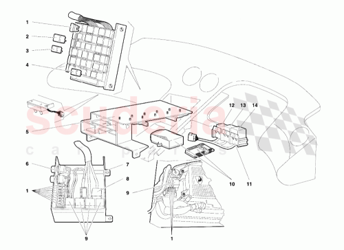 Part Diagram for Lamborghini 001626193