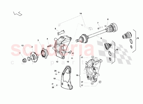 Part Diagram for Lamborghini WHT006779
