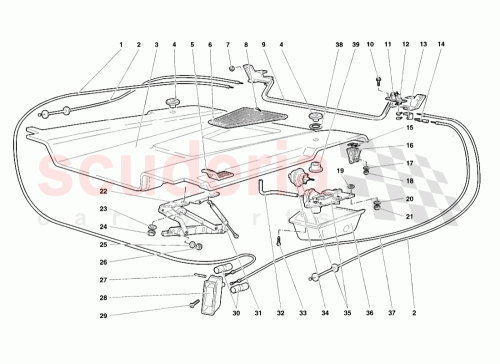 Part Diagram for Lamborghini 009421385