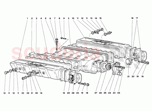 Part Diagram for Lamborghini 0017006614