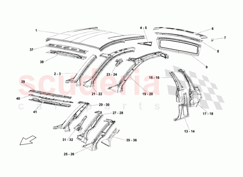 Part Diagram for Lamborghini 417810726