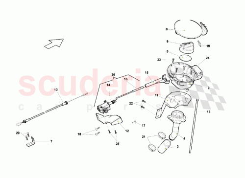 Part Diagram for Lamborghini 1J0809931