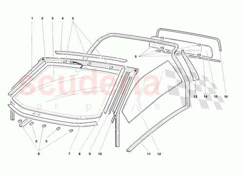 Part Diagram for Lamborghini 009921712