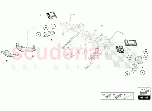 Part Diagram for Lamborghini 4L0906356B