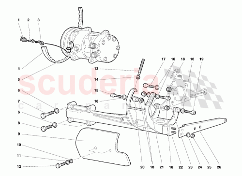 Part Diagram for Lamborghini 004529645