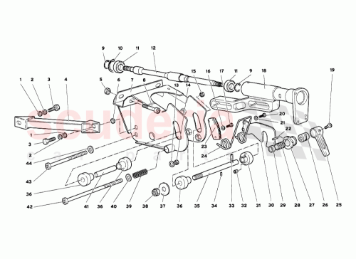 Part Diagram for Lamborghini 0043008702