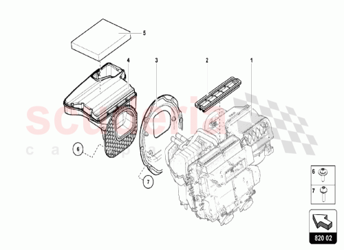 Part Diagram for Lamborghini 470804315A