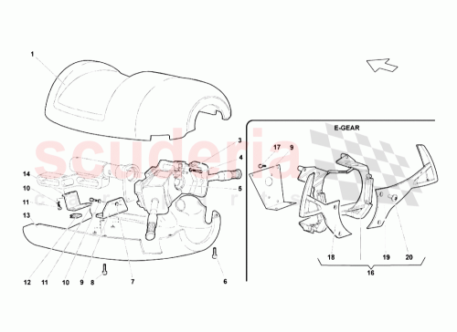 Part Diagram for Lamborghini N447347