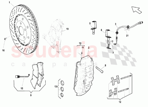 Part Diagram for Lamborghini 400615106BJ