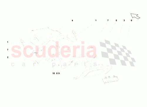 Part Diagram for Lamborghini 402858414