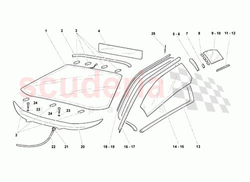 Part Diagram for Lamborghini 418845145
