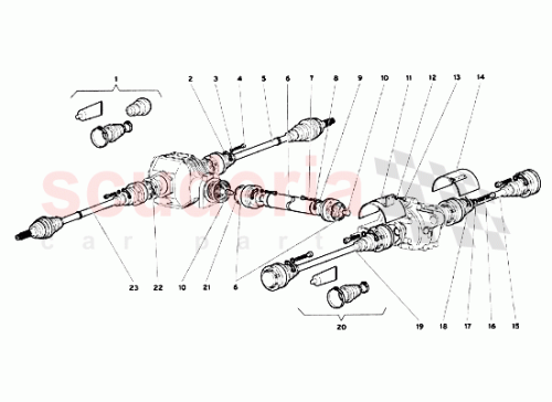 Part Diagram for Lamborghini 0025006173